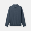 Stone Island Merch Bleu Coller Sweat