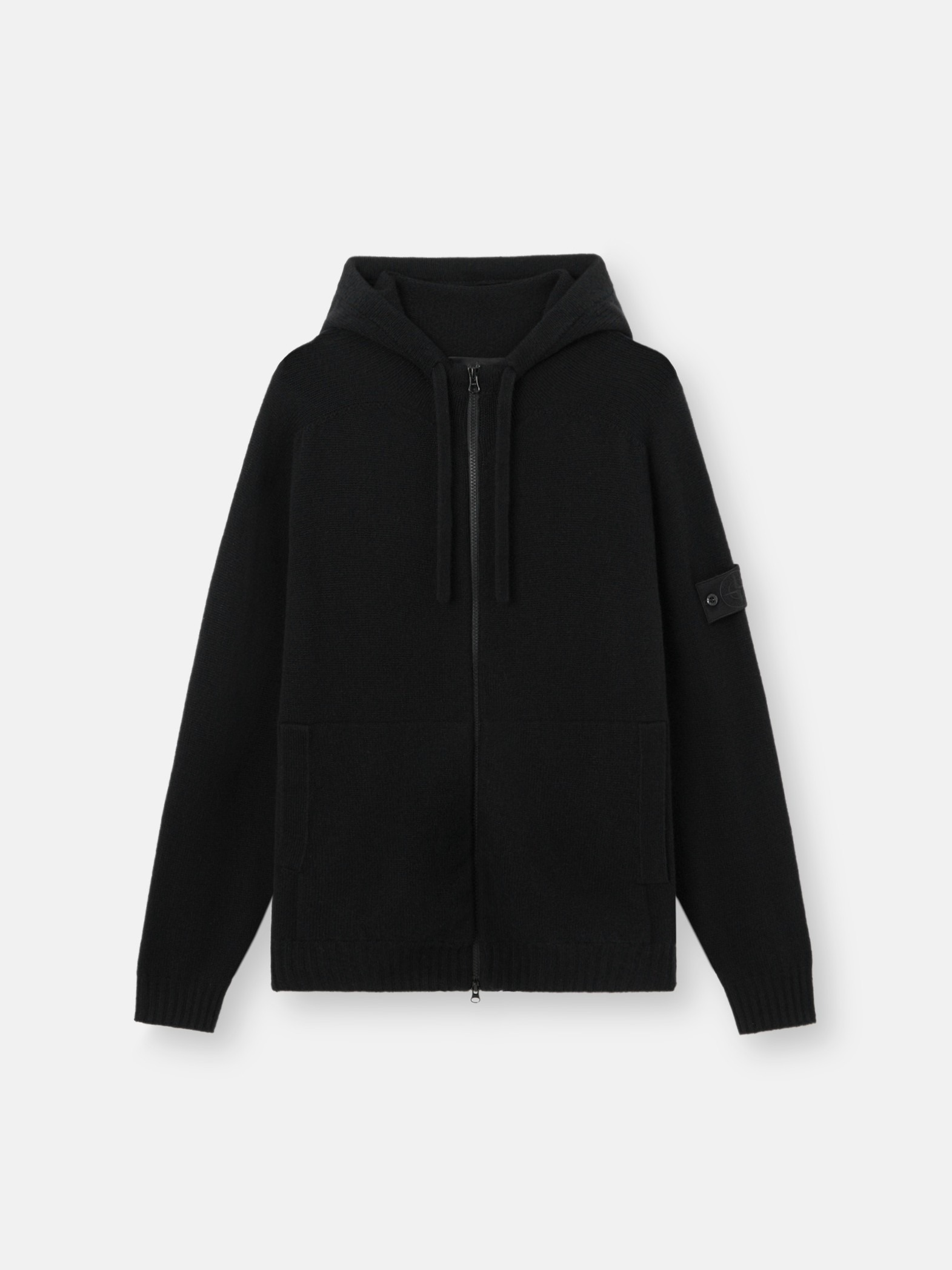 imgi_56_image Stone Island Merch Zip-Up Noir Pull