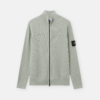 Stone Island Merch Zip-Up Vert Sweat
