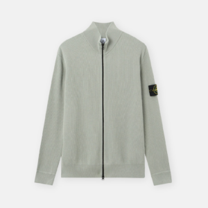 Stone Island Merch Zip-Up Vert Sweat